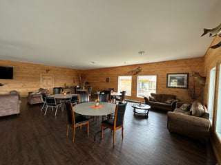 Dining area can accommodate up to 30 people. Extra tables and chairs if required.