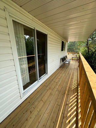 Front deck