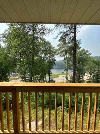 View from the front deck 